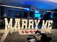 Marquee Letter & Numbers with Lights